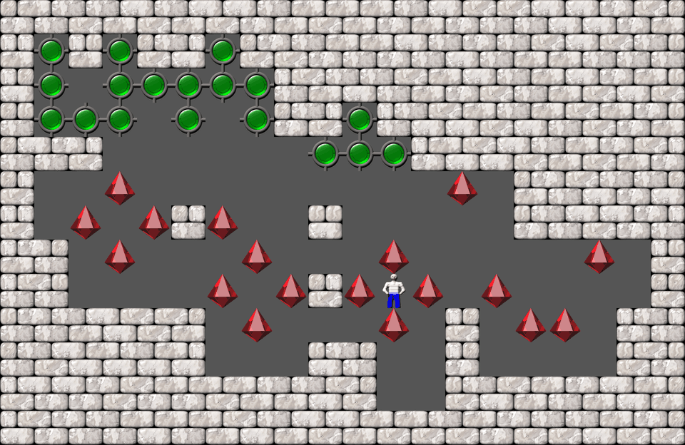 Сокобан More Bugs collections уровень 376